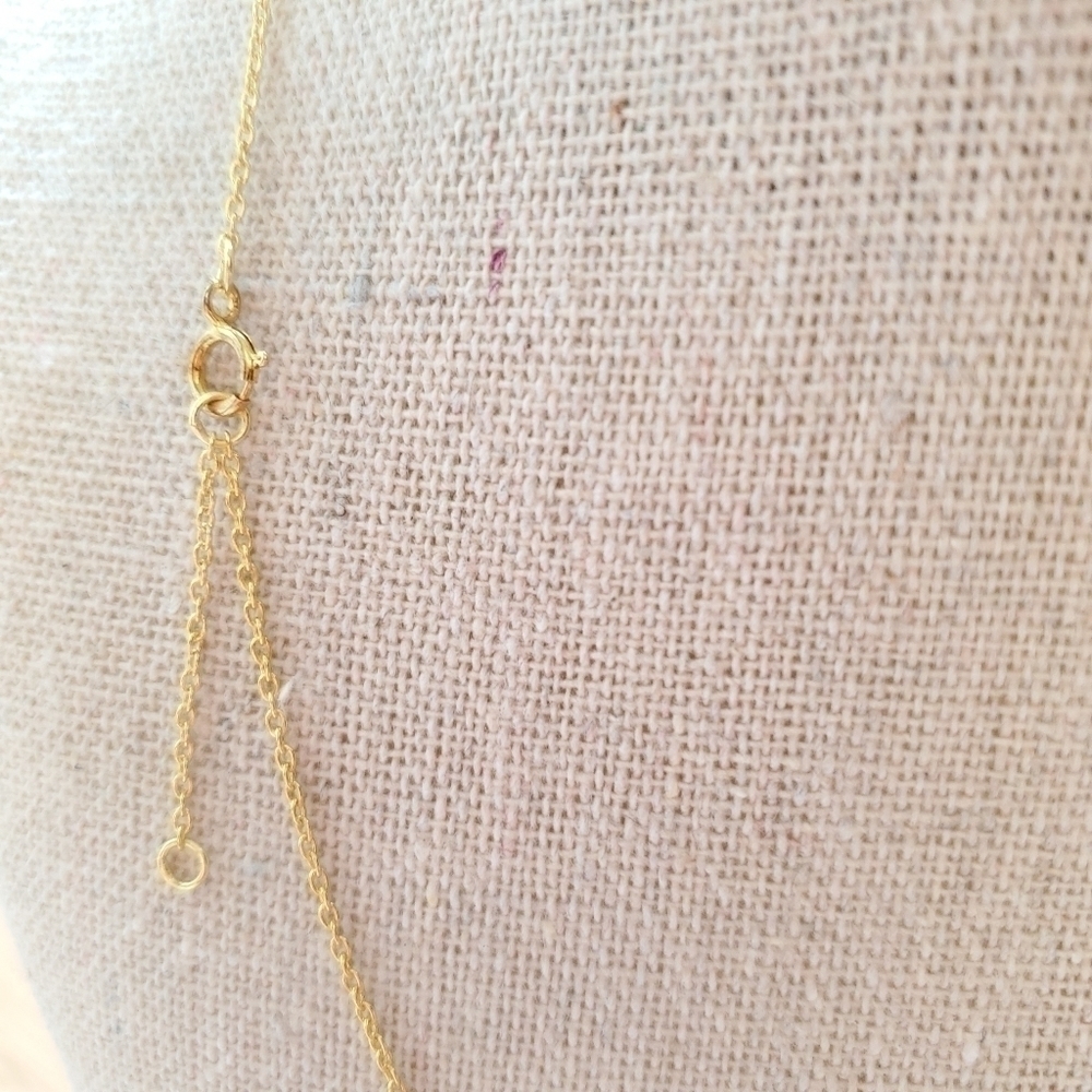 DAINTY Gold Plated Very Fine Necklace - Picture 5 of 5
